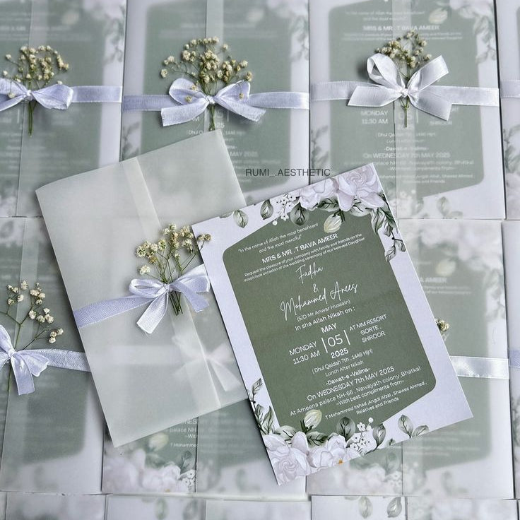 Premium Weddng Card